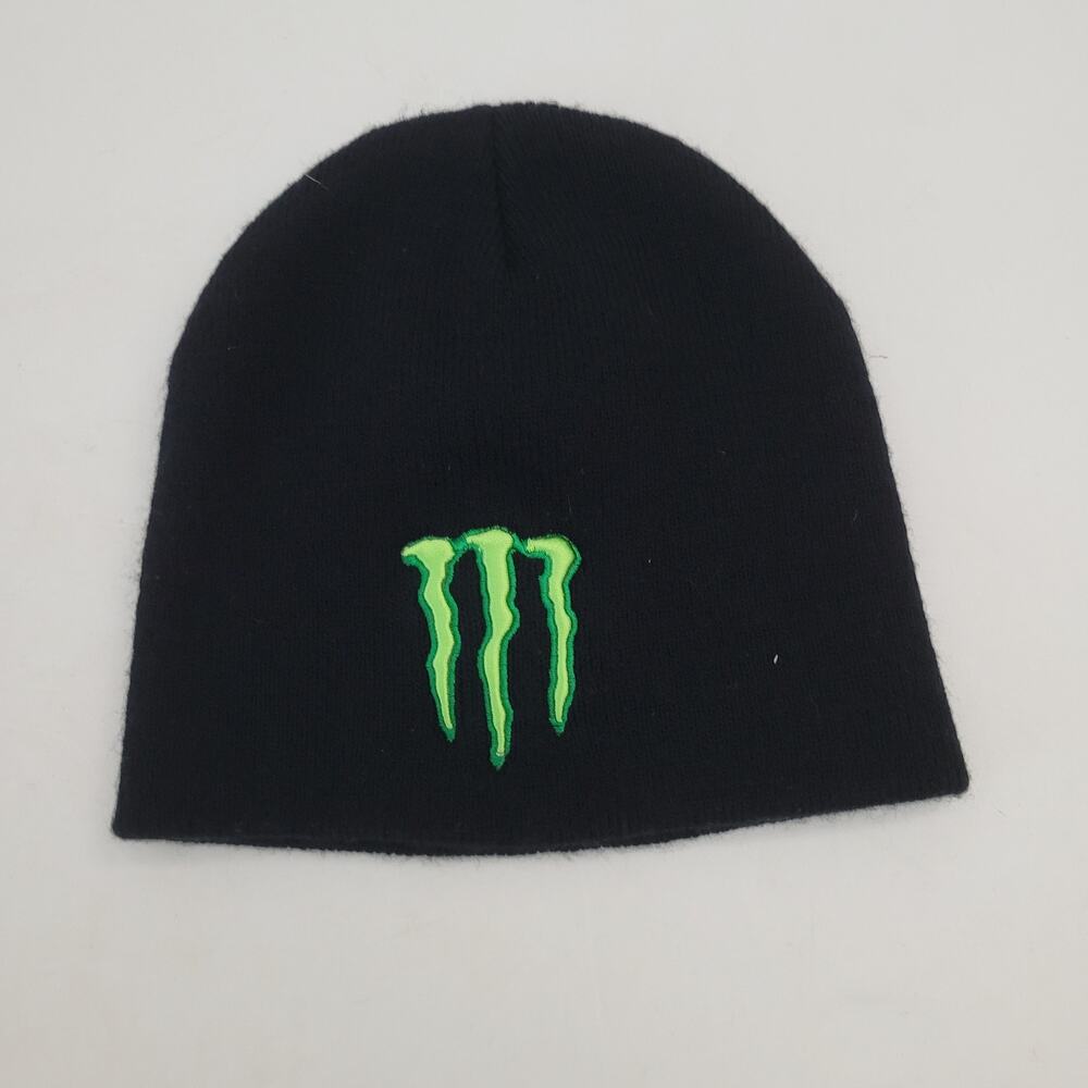 Monster Energy Logo Knitted Beanie Hat